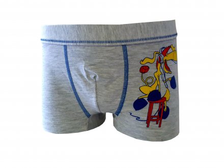 Gasolino boxerky chlapecké s koněm 1458 šedé